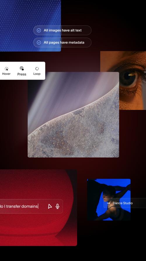 A preview of new products and features with bold imagery and modern design elements that highlight new product features in a sleek, minimal style.